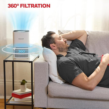 Honeywell Allergen Plus Compact HEPA Small Room Air Purifiers - Image 9