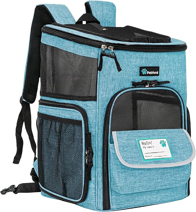 PetAmi Dog Backpack Carrier, Airline Approved Cat Backpacks by PetAmi