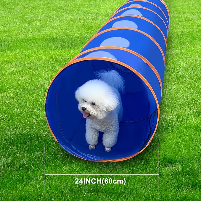 Dog Agility Tunnel with Ventilated mesh, Dog Agility Equipment, Dog Agility - Image 6