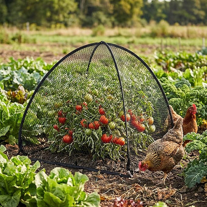 DECOHS 2 Pcs Pop-Up Mesh Plant Cover Tent, Plant Protector Enclosure - Image 5
