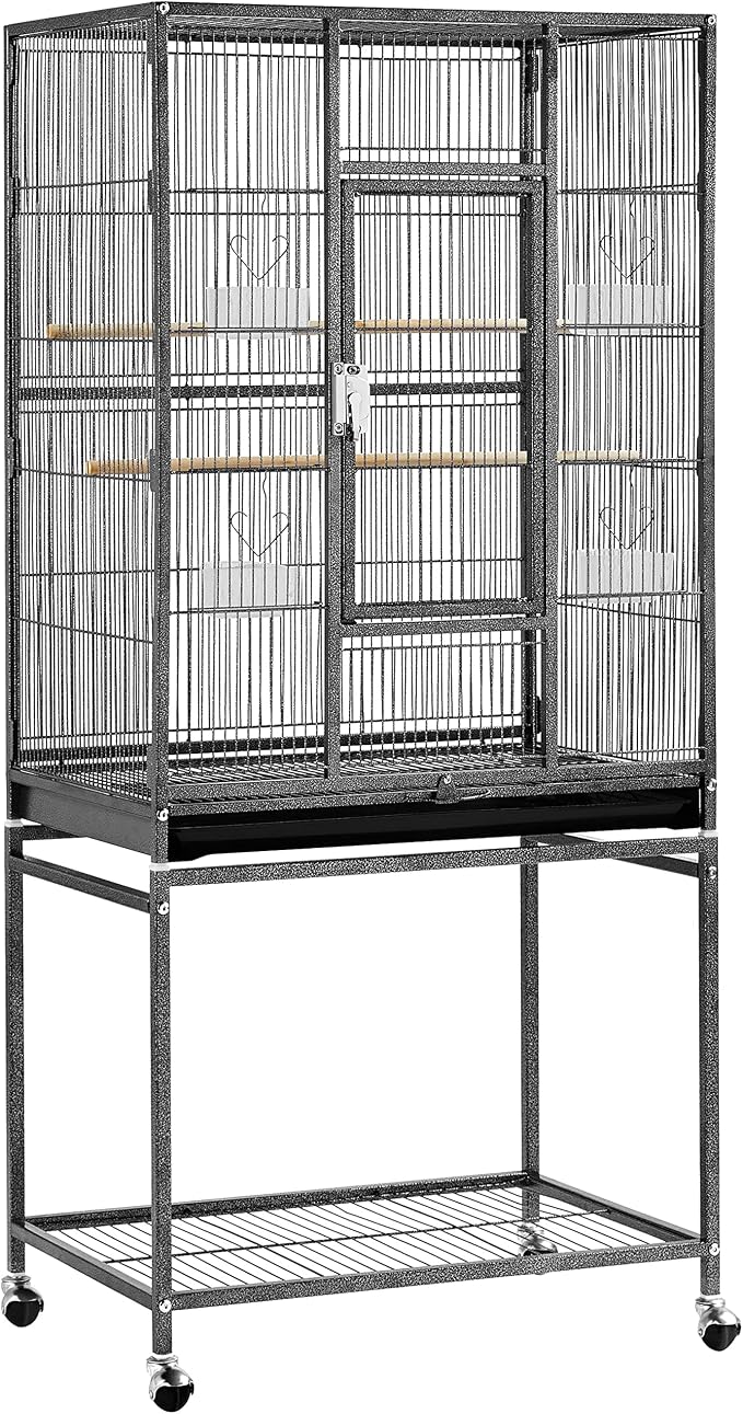 Yaheetech Wrought Iron Extra Large Bird Parakeet Cage by Yaheetech