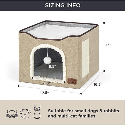 Bedsure Cat Beds for Indoor Cats - Image 6
