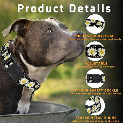 Dog Collar, Daisy Boys Girls Puppy Collar - Image 2