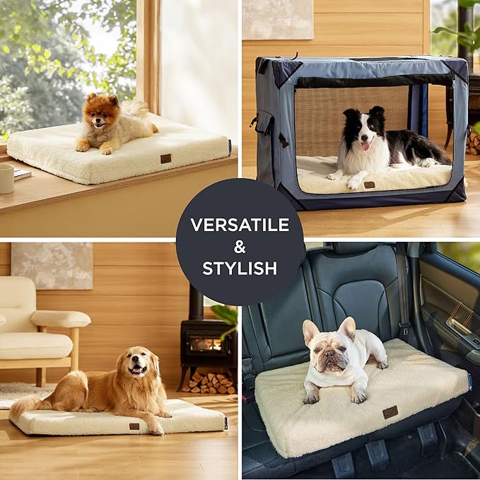 Bedsure Self Warming Dog Bed for Medium Dogs - Image 4
