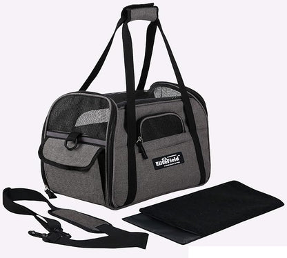 EliteField Soft Pet Carrier Soft Sided Dog Puppy Cat Carrier Travel Bag - Image 4