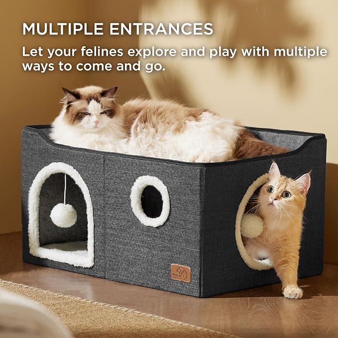 Bedsure Large Cat Beds for Indoor Cats - Image 2