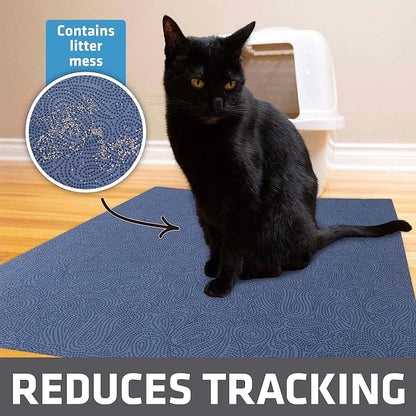 Drymate Cat Litter Box Mat, Litter Trapping Mat, Waterproof, Urine-Proof - Image 2