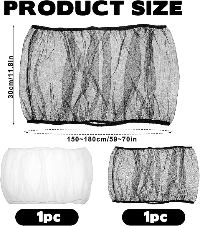 2pcs Large Bird Cage Seed Catcher Guards, Breathable Airy Nylon Mesh Material - Image 2