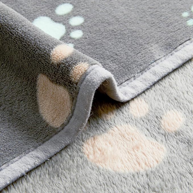 Allisandro 350 GSM Super Soft and Premium Fuzzy Flannel Fleece Pet Dog Blanket - Image 5