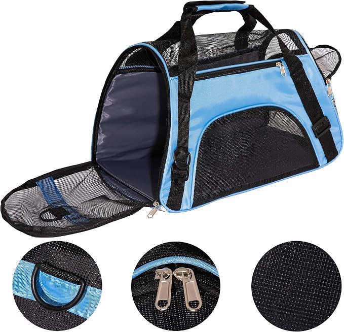 Pet Carrier Cat Cattier Soft-Sided Carriers - Image 5