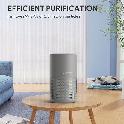FULMINARE Air Purifiers for Home H13 True HEPA Air Filter Quiet Air Cleaner - Image 3