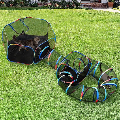 Outdoor Cat Enclosure by TOYSBOOM