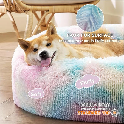 Bedsure Calming Dog Bed for Medium Dogs - Image 2