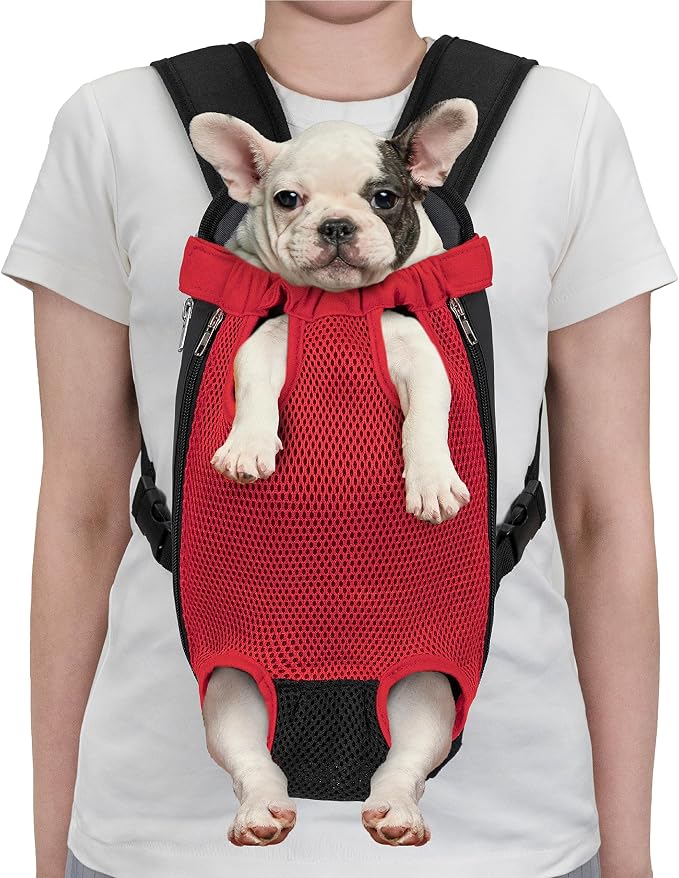 PetAmi Dog Carrier Backpack, Adjustable Dog Pet Cat Front Carrier Backpack | - Image 2