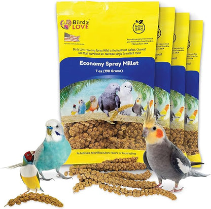 Birds LOVE Economy Special Spray Millet by BirdsLOVE