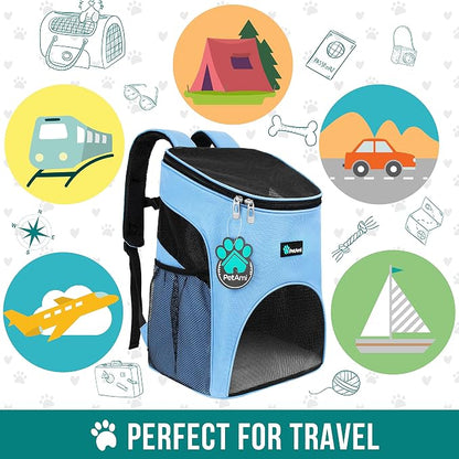 PetAmi Small Dogs and Cat Backpack Carrier, Airline Approved Pet Backpack - Image 7