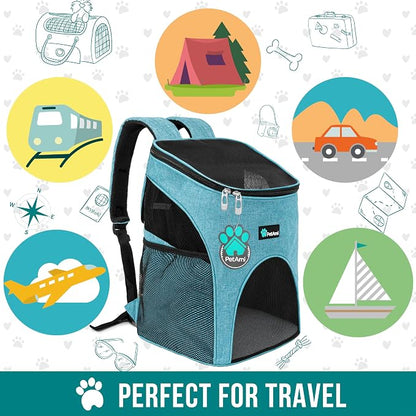 PetAmi Small Dogs and Cat Backpack Carrier, Airline Approved Pet Backpack - Image 7