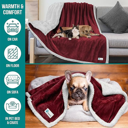 PetAmi Dog Blanket for Small Medium Dogs, Pet Bed Blanket Cat Puppy Kitten - Image 5