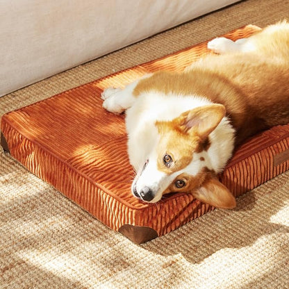 FUKUMARU Dog Bed, Thickened Corduroy Orthopedic Dog Beds - Image 8