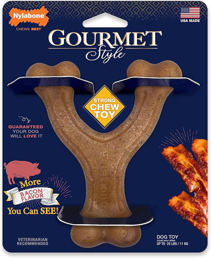 Nylabone Gourmet Style Wishbone Strong Chew Toy - Image 9
