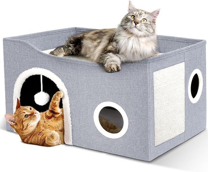 Heeyoo Cat House for Indoor Cats by Heeyoo