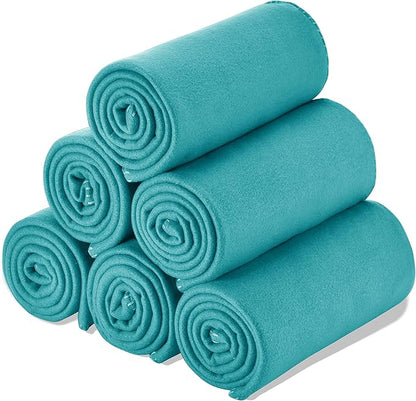 Fleece Throw Blanket Bulk Fleece Blankets Solid Lightweight Warm Soft Cozy by SPEICALGLORY