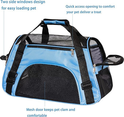 Pet Carrier Cat Cattier Soft-Sided Carriers - Image 4