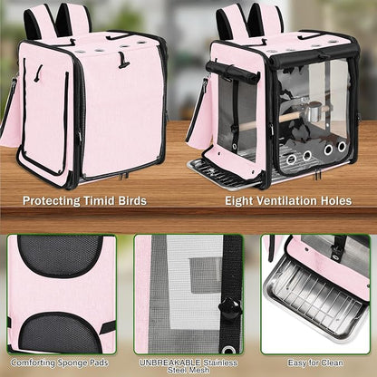 Suertree Bird Carrier with Seat Belt - Image 4