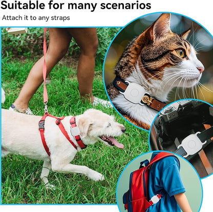 DDJ 2-Pack Dog Collar Holder for Tile Life360 Mate 2022 Tracker, Waterproof - Image 8