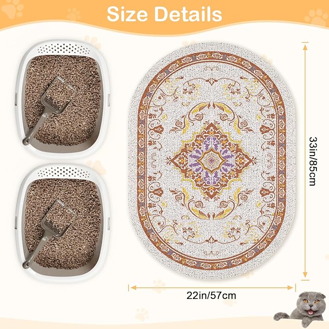 Bienbee Cat Litter Mat, Urine and Water Proof - Image 6