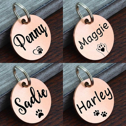 Ultra Joys Dog ID Tag, Custom Pet Tag, Personalized Dog Tags, Pet ID Tag - Image 3