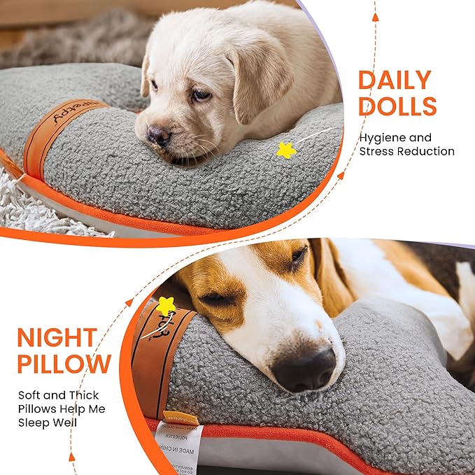 Dog Bed Pillow, Soft Dog Pillows - Image 6