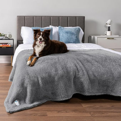 PetAmi Fluffy Waterproof Dog Blanket - Image 3