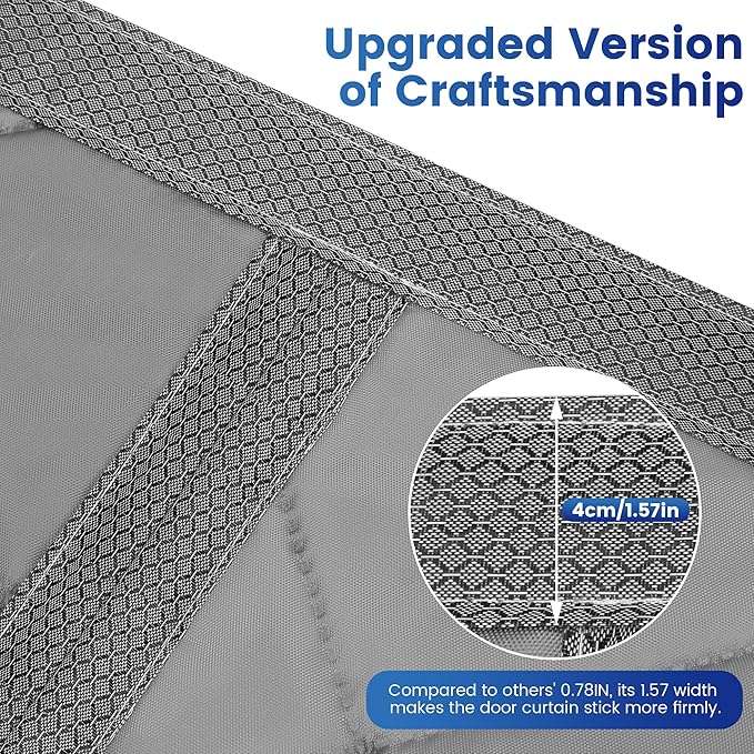 Cotton Thermal Door Screen Draft Stopper Cover Made of Oxford and Cotton Fill - Image 6