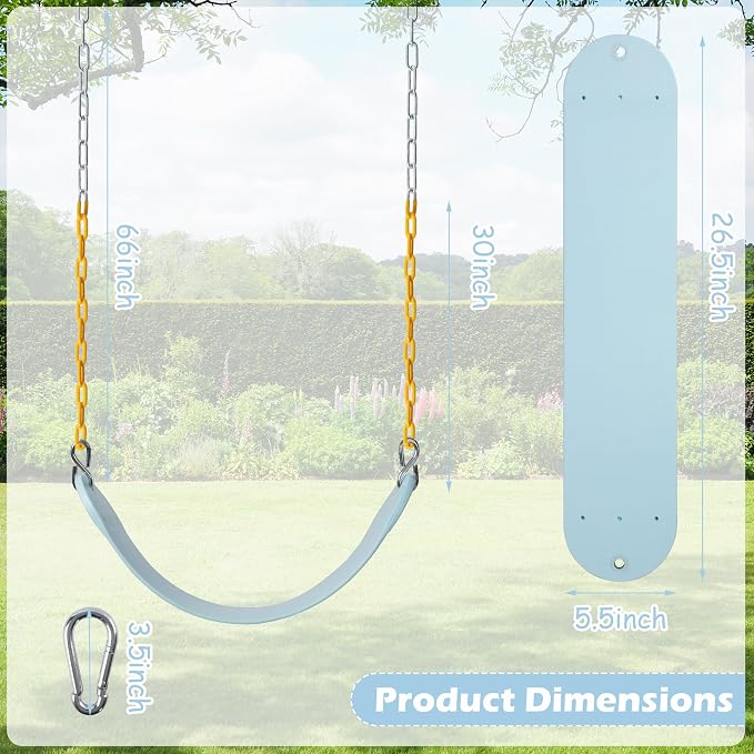 Sunnyglade 8PCS Swings Seats Heavy Duty - Image 5