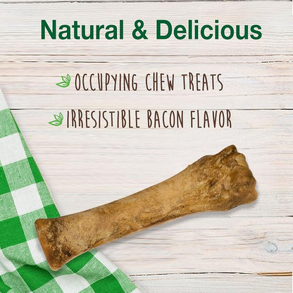 Nylabone Healthy Edibles Natural Dog Chews, Long Lasting Bones - Image 2
