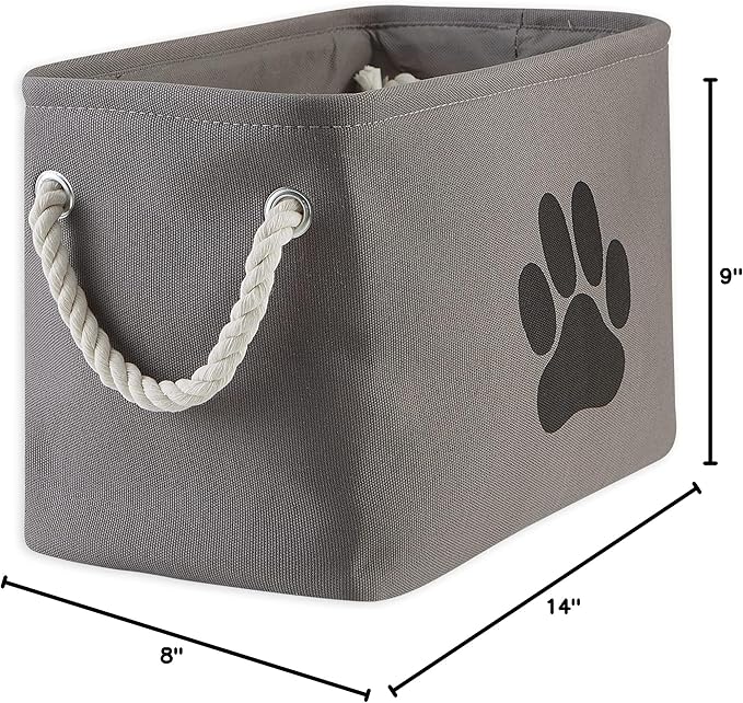 Bone Dry Pet Storage Collection Collapsible Bin, Small Rectangle - Image 7