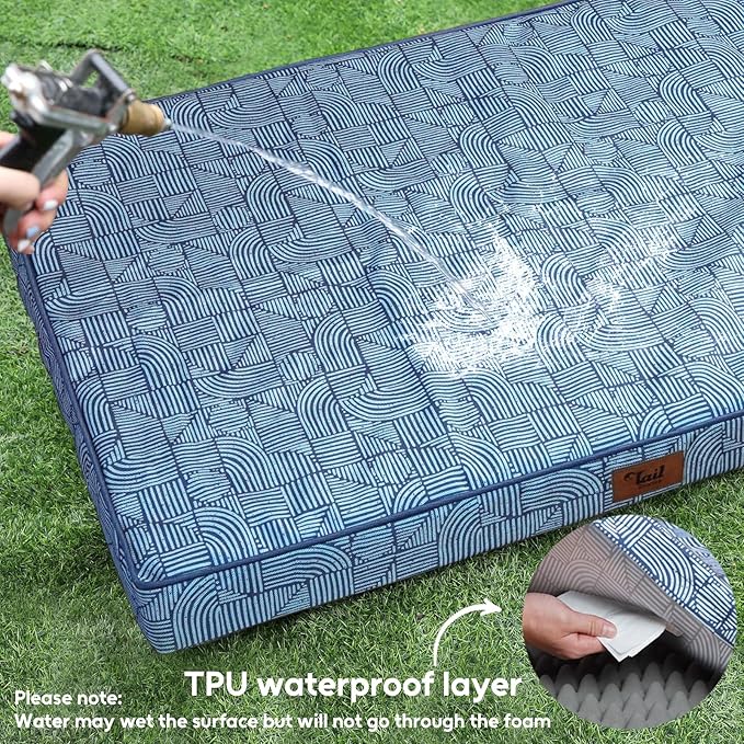 Outdoor Extra Large Dog Crate Bed, XXL Waterproof Dog Bed - Image 6