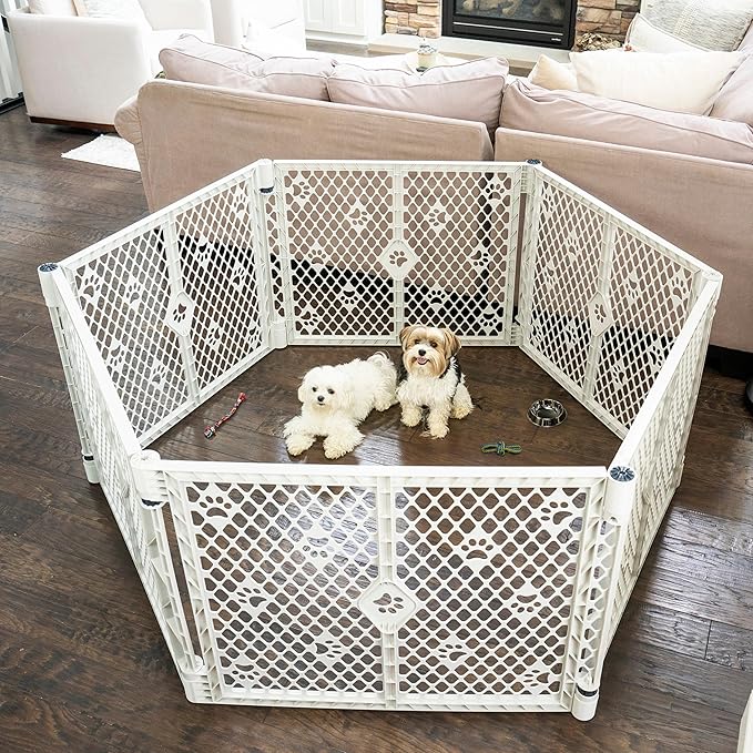 MYPET 6-Panel Paws Petyard, Durable & UV-Resistant Puppy Playpen, - Image 2
