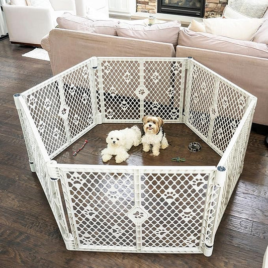 MYPET 6-Panel Paws Petyard, Durable & UV-Resistant Puppy Playpen, - Image 2