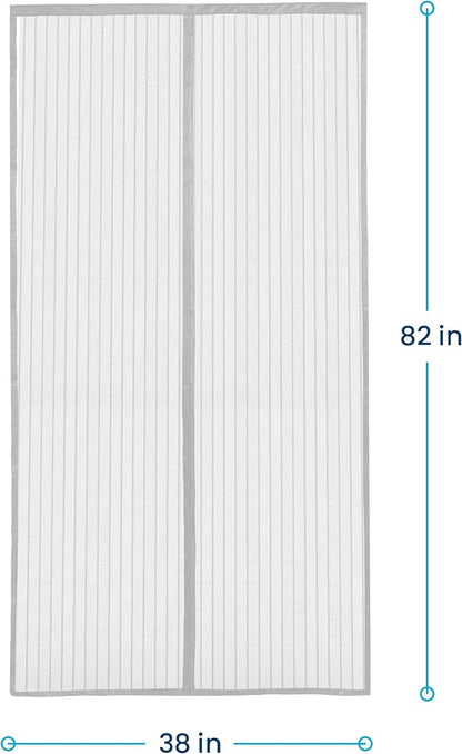 Flux Phenom Magnetic Screen Door Mesh 38x82 Inch – Easy Install, Strong Magnet - Image 9