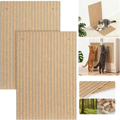 Natural Cork cat Scratch pad for Cats-cat Scratching Posts-cat scratchers for by Mocherpion