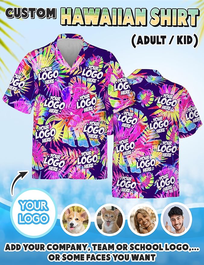 Custom Hawaiian Shirt with Face Photo Picture - Image 4