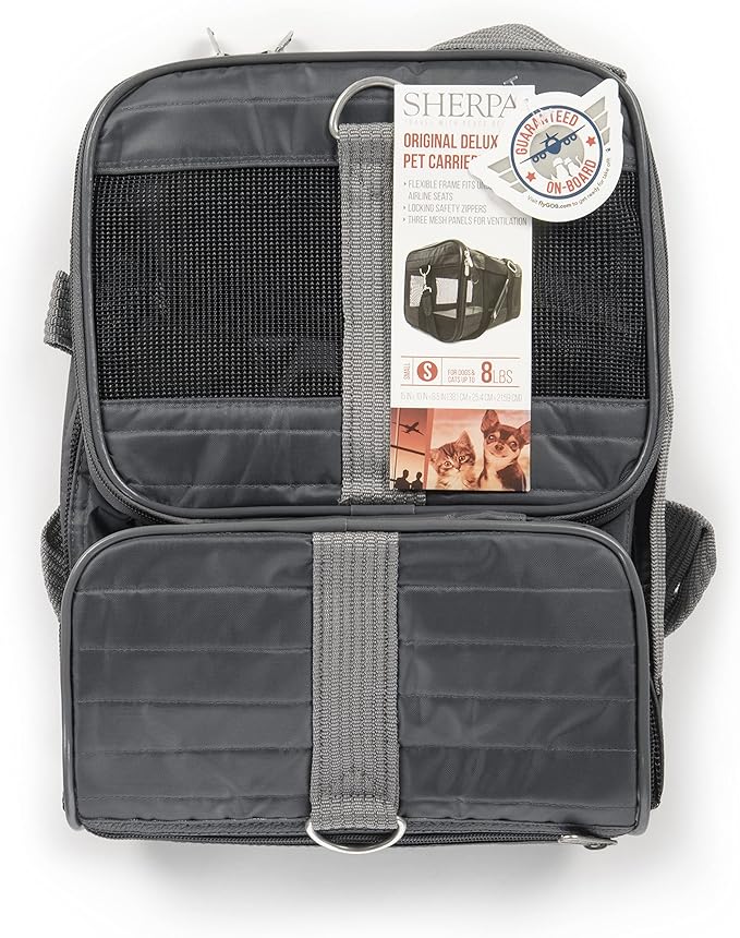 Sherpa Original Deluxe Travel Pet Carrier, Airline Approved & Guaranteed On - Image 6