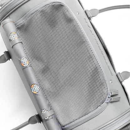 Soft-Sided Pet Carrier for Cats and Small Dogs – Stylish, Airline-Approved - Image 4