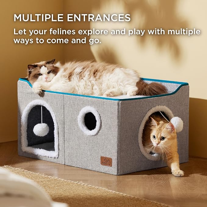 Bedsure Large Cat Beds for Indoor Cats - Image 2