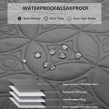 Waterproof Dog Blanket, 82x102 inches Pet Couch Covers - Image 2