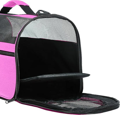 Pawer 18” x 10” x 10”Soft-Sided Foldable Airline Approved Pet Carrier - Image 7
