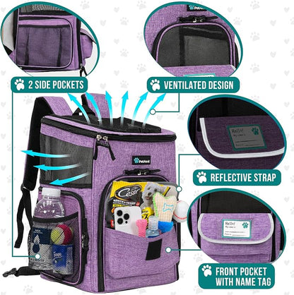 PetAmi Dog Backpack Carrier, Airline Approved Cat Backpacks - Image 2