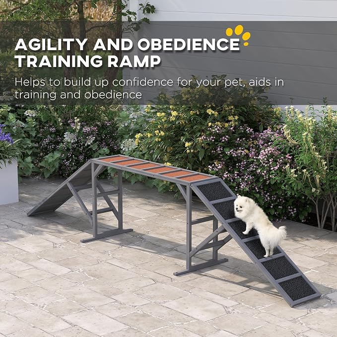 PawHut Wooden Dog Agility Equipment - Image 3